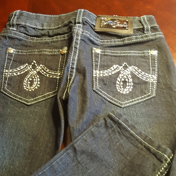 Miss Jeans Stonewash Blue Jeans - Picture 1 of 4